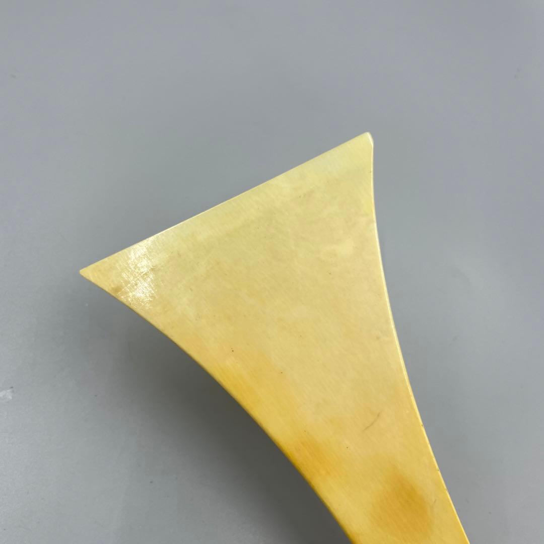 239ヴィンテージ 天然素材　三味線バチ　重さ約110g