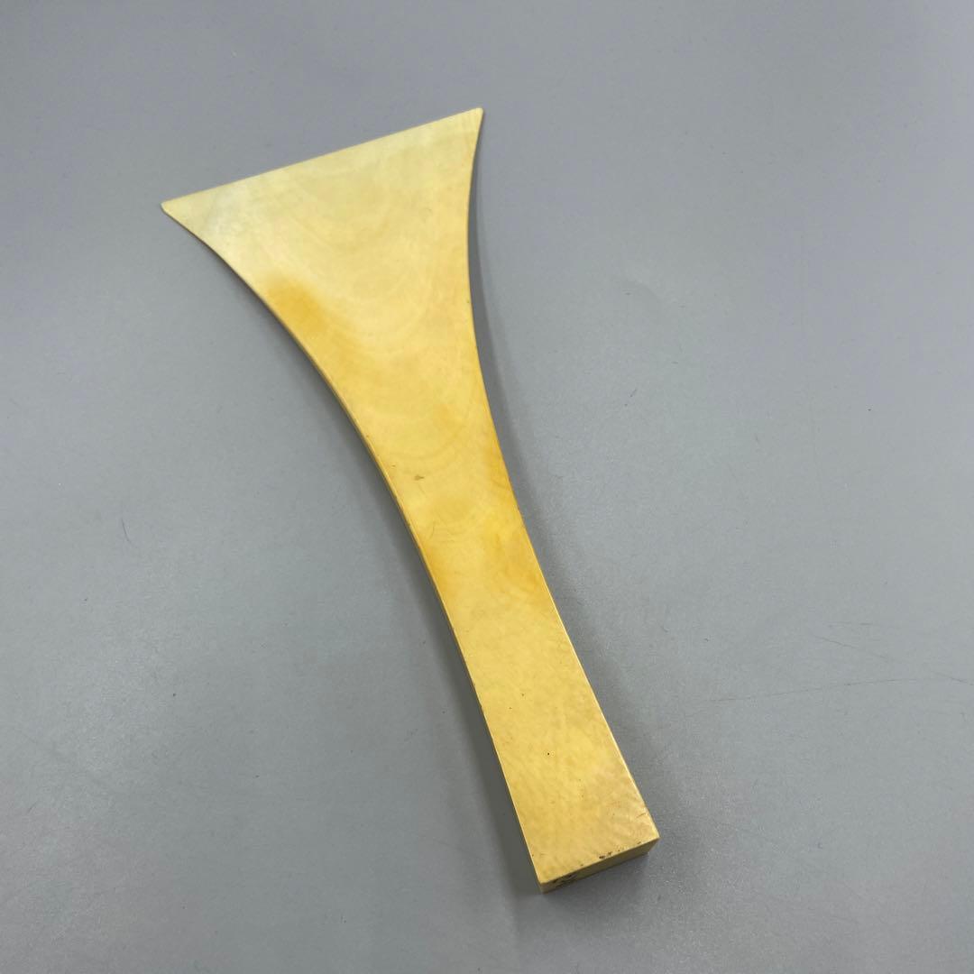 239ヴィンテージ 天然素材　三味線バチ　重さ約110g