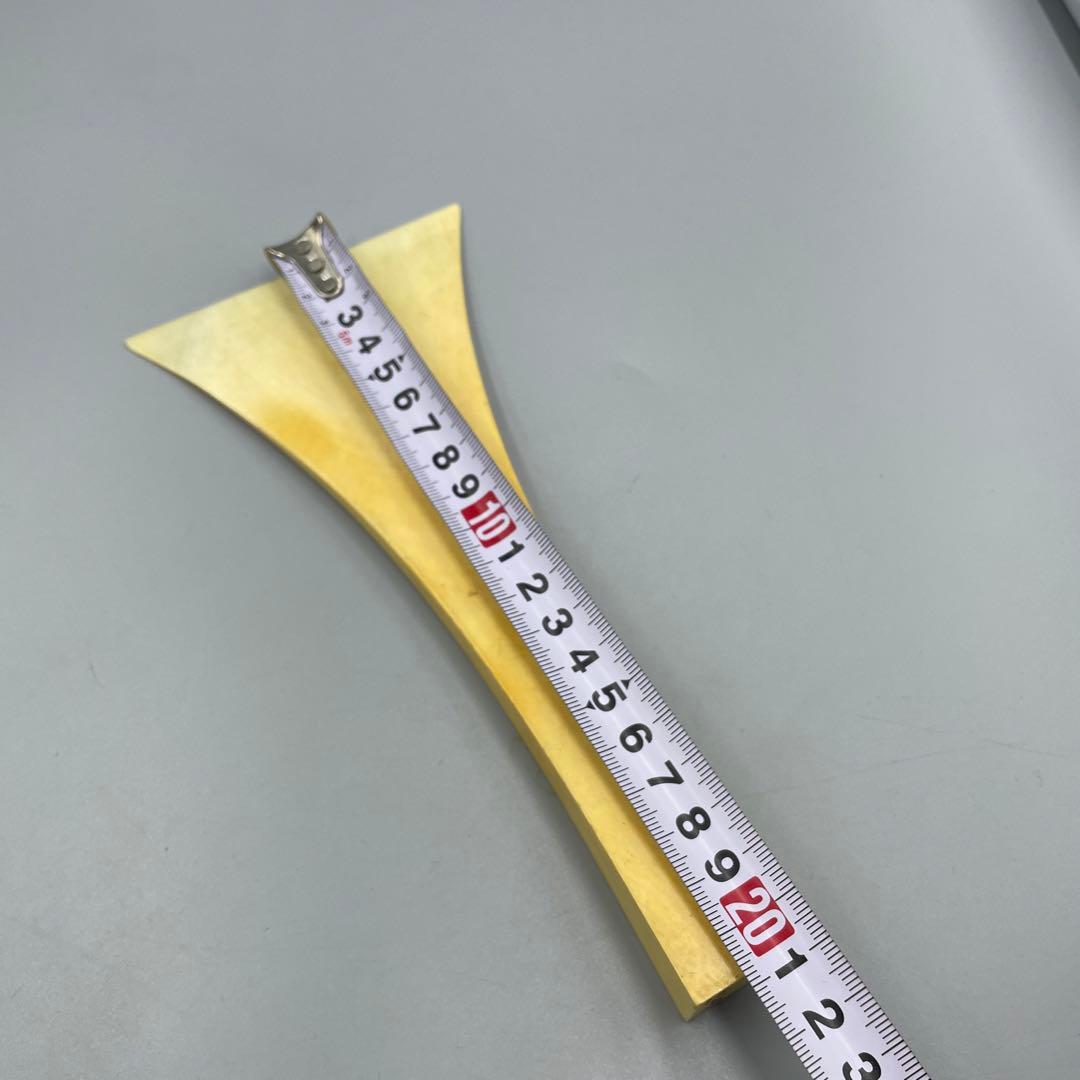 239ヴィンテージ 天然素材　三味線バチ　重さ約110g