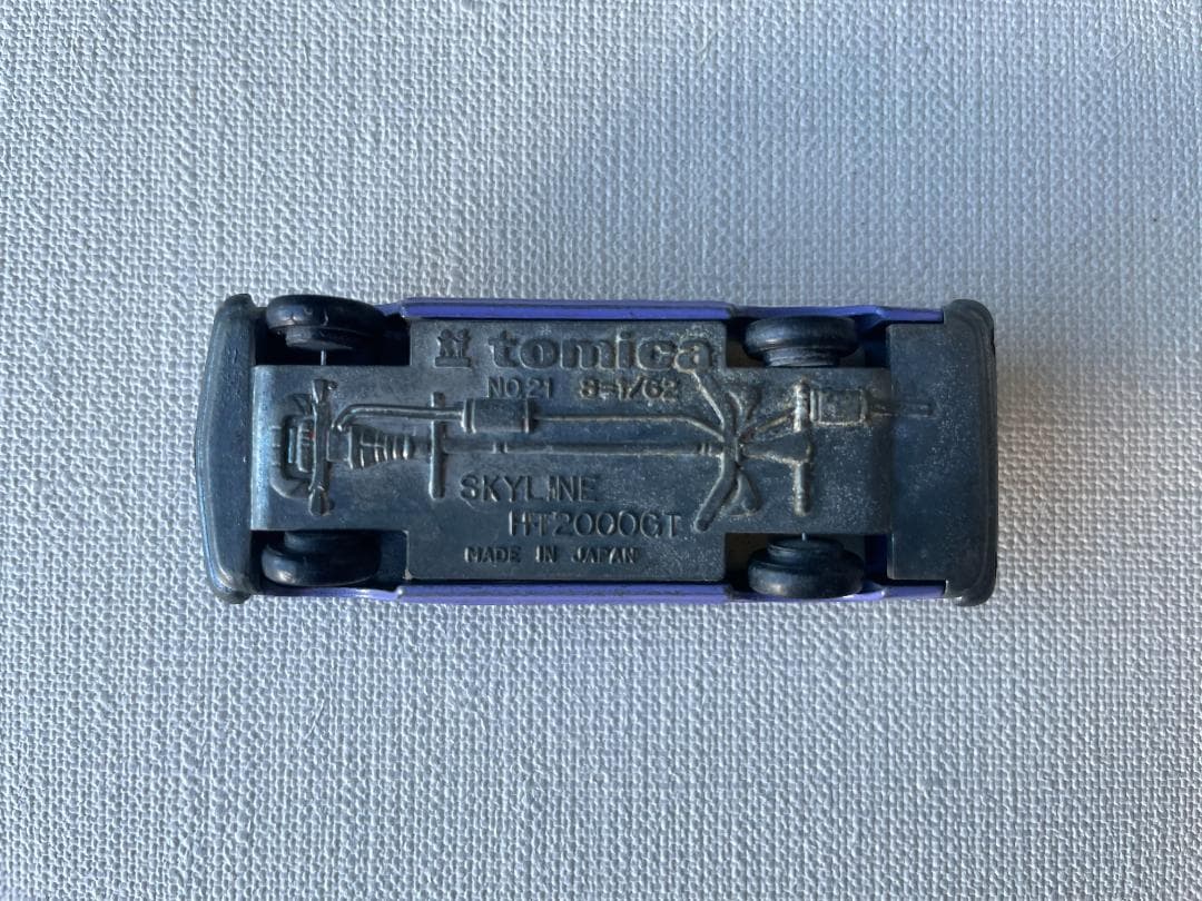 トミカ　No.21 日産 スカイライン HT 2000GT 　日本製