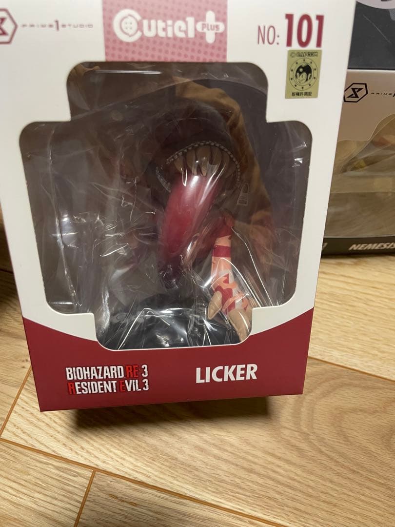 バイオハザード　Cutie1プラスフィギュア3点セット　ジル　エメシス　リッカー