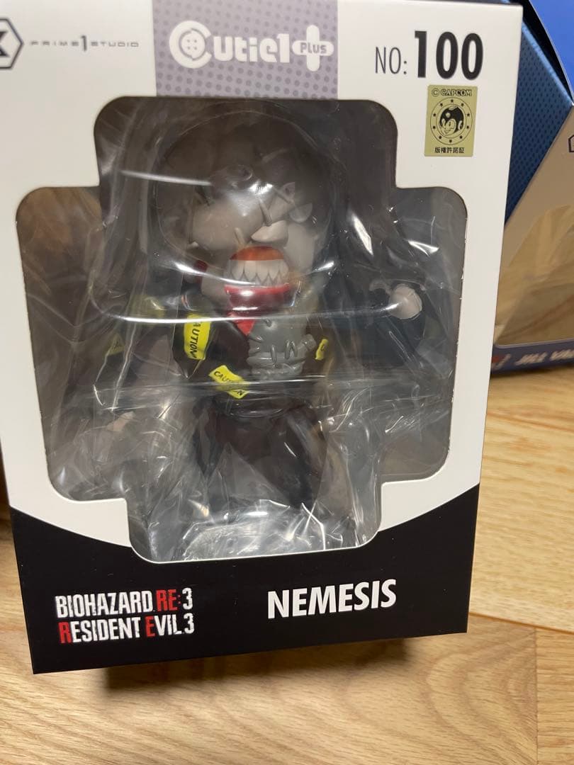 バイオハザード　Cutie1プラスフィギュア3点セット　ジル　エメシス　リッカー