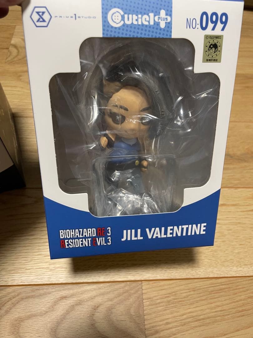 バイオハザード　Cutie1プラスフィギュア3点セット　ジル　エメシス　リッカー
