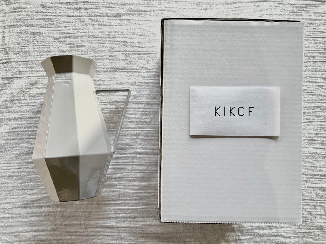 【新品未使用】KIKOF キコフ　Pot 信楽焼　花器水差し　花瓶 kikof