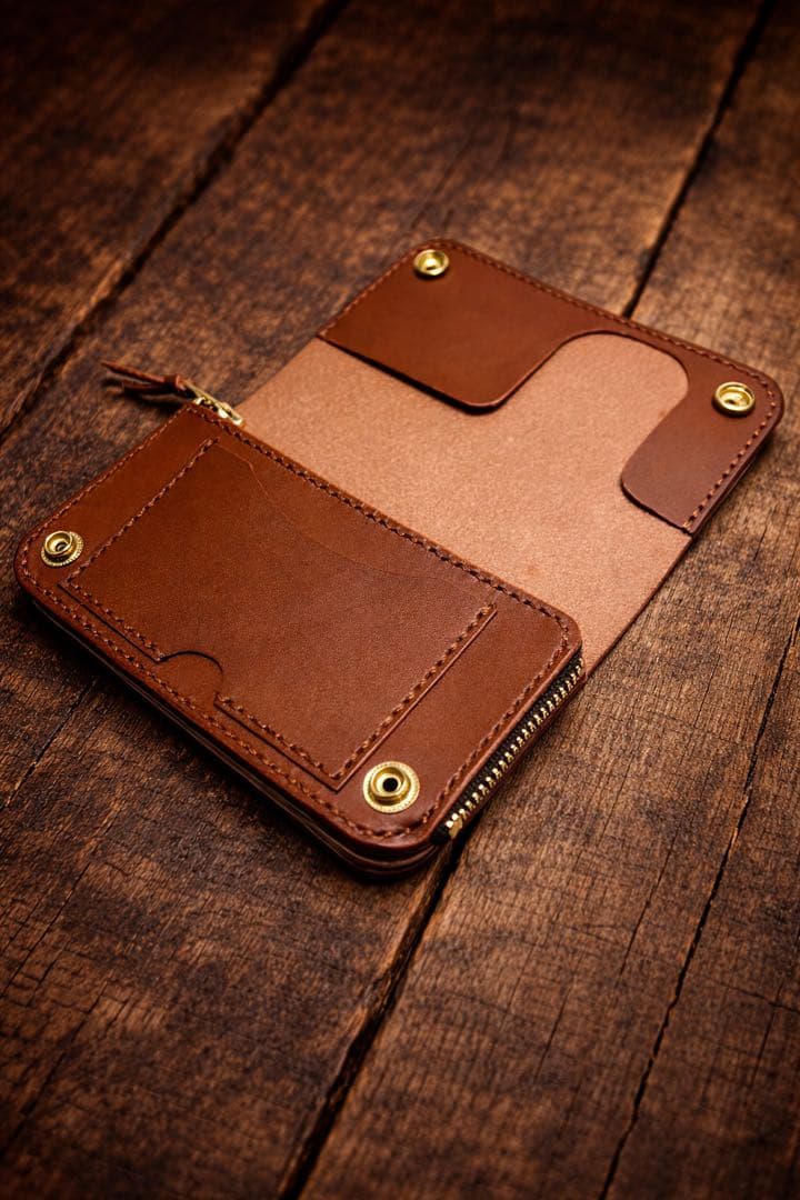 ミドルトラッカーウォレット（試作品）