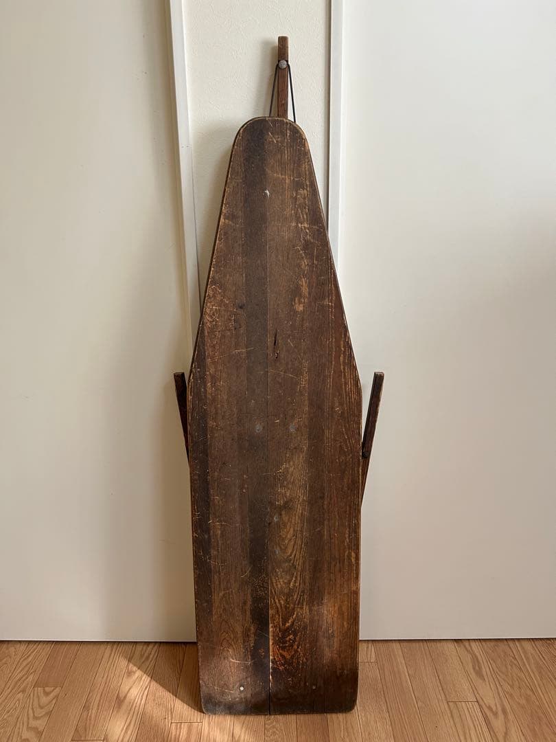 50s USA ビンテージ 木製 折りたたみ アイロン台 アンティーク ウッド