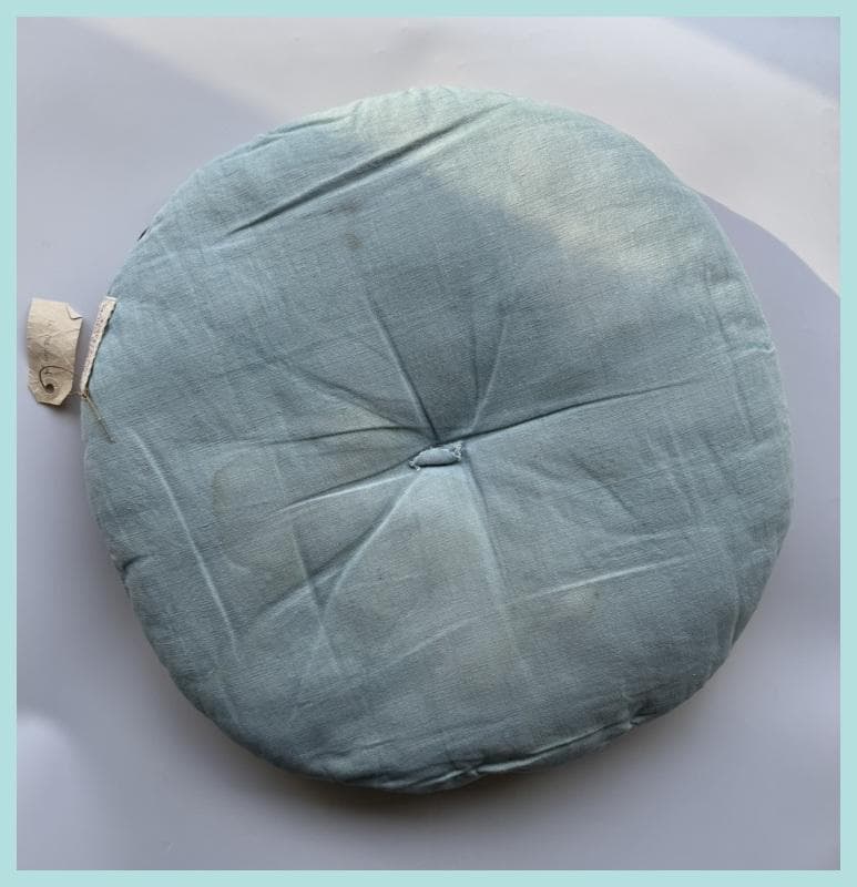 フランス製レザビヌフ LES HABITS NEUFS パッチワーク　クッション