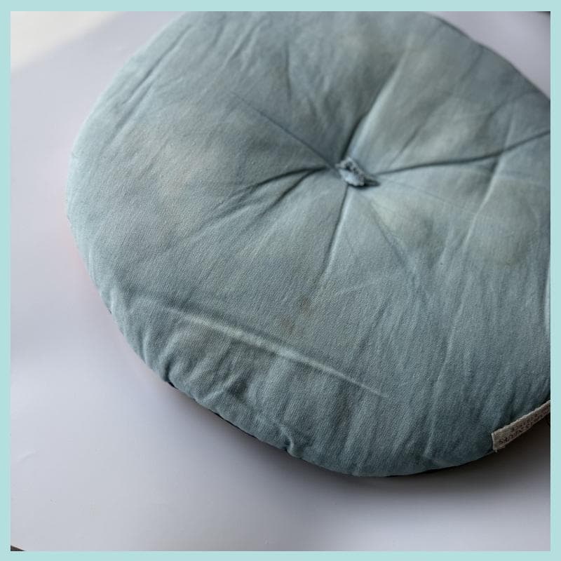 フランス製レザビヌフ LES HABITS NEUFS パッチワーク　クッション