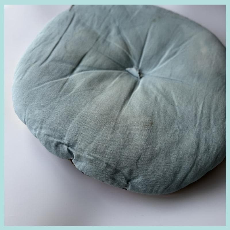 フランス製レザビヌフ LES HABITS NEUFS パッチワーク　クッション