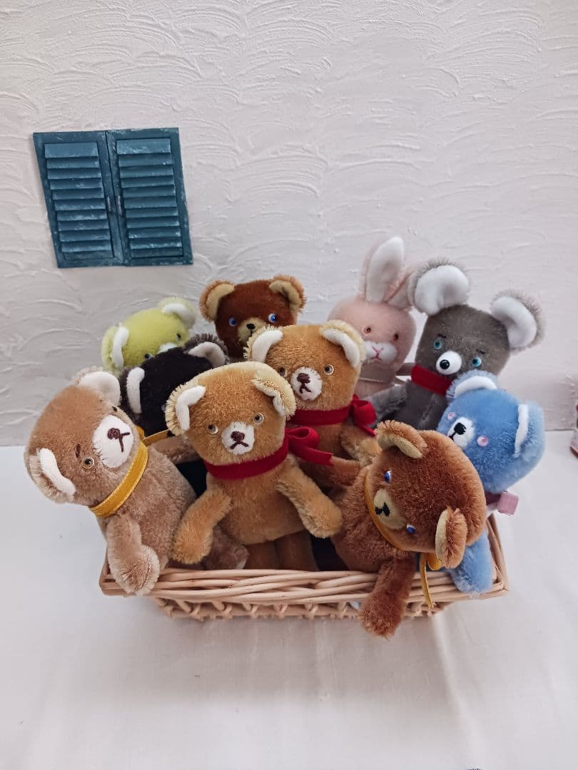 テディベア　ハンドメイド　ネズミ　作家