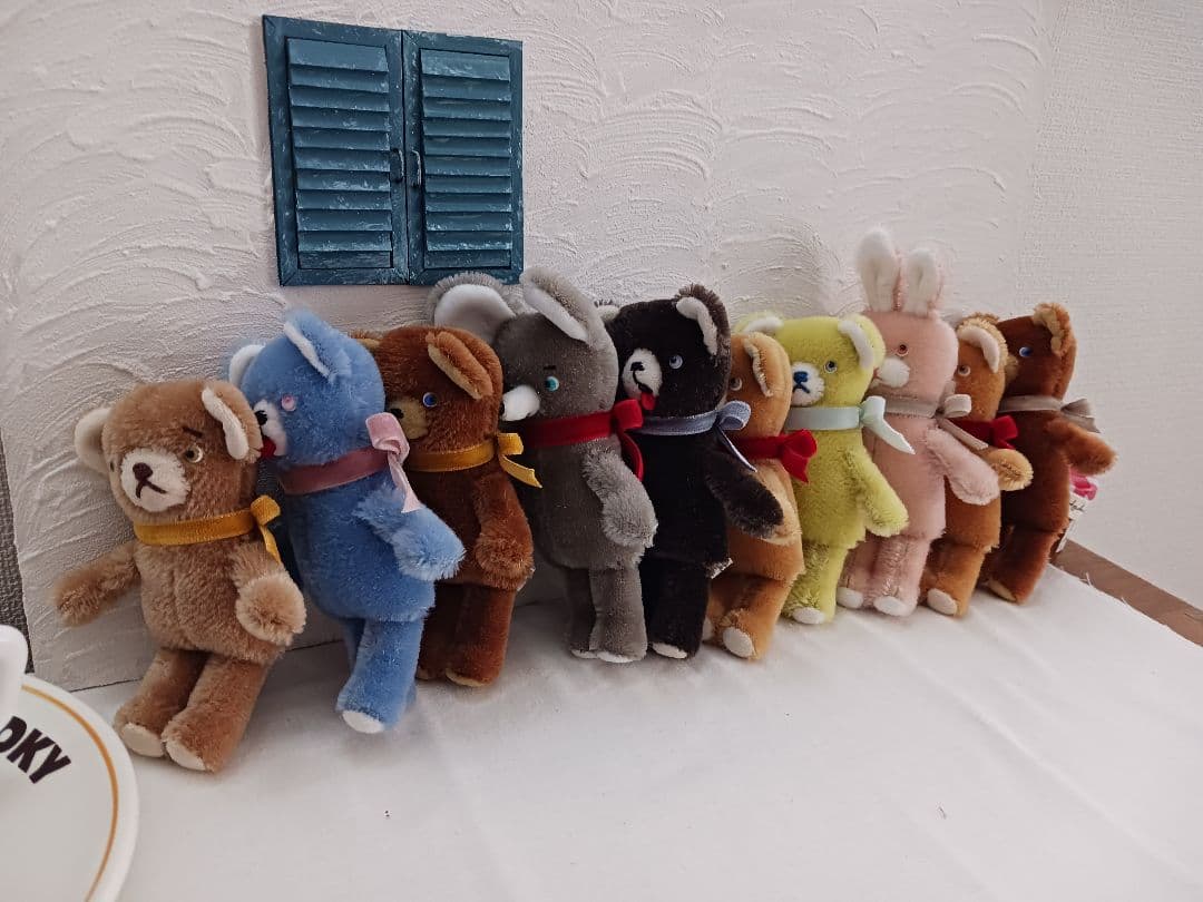 テディベア　ハンドメイド　ネズミ　作家