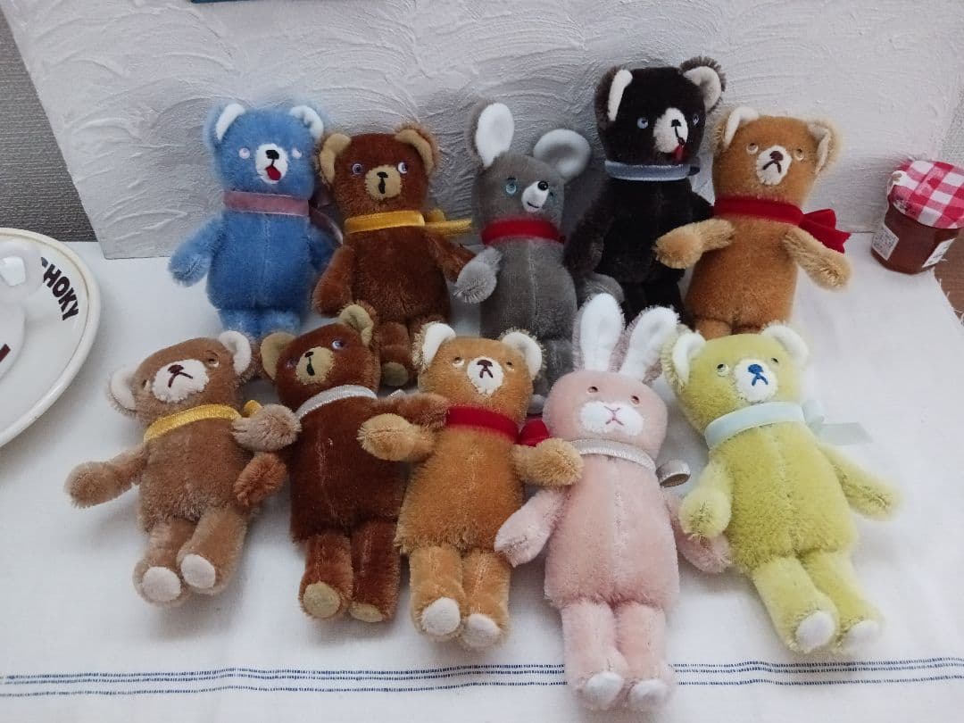 テディベア　ハンドメイド　ネズミ　作家