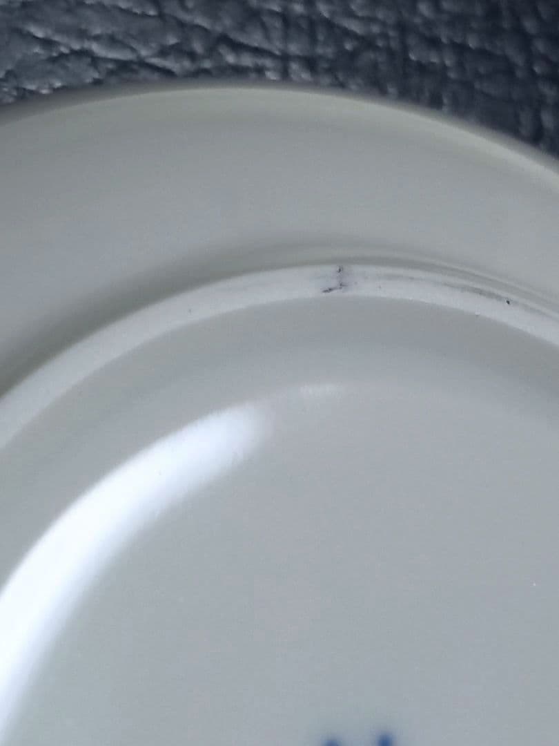 マイセン 変遷剣マーク ペア小皿