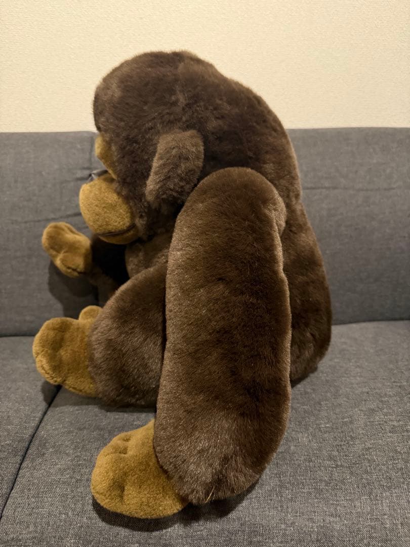 【希少品】EDOGES 大型ゴリラ ぬいぐるみ タグ付き ヴィンテージ レア