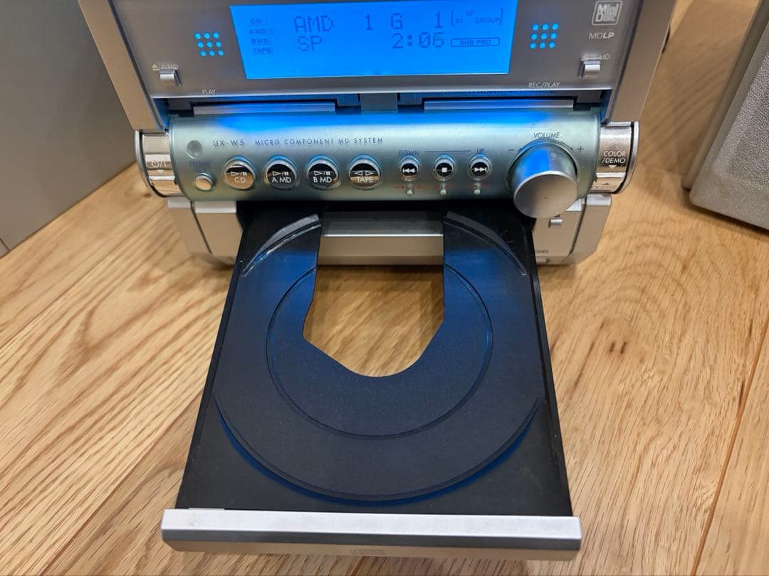 Victor CD/MDコンポ CA-UXW5-S