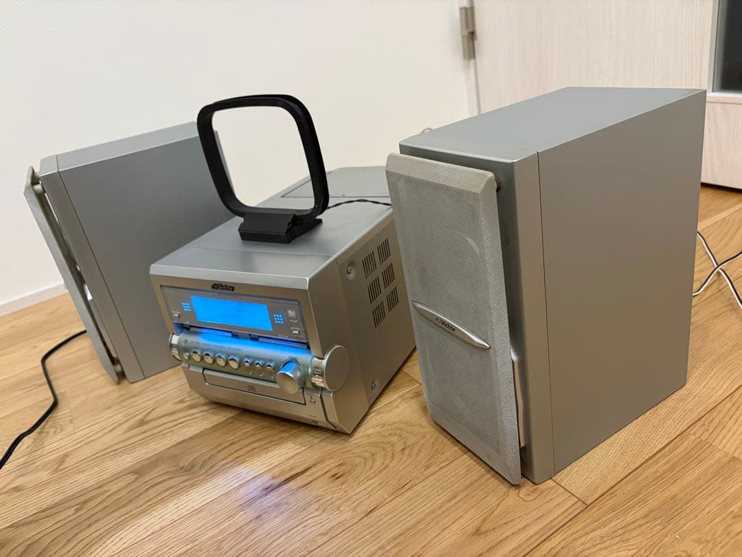 Victor CD/MDコンポ CA-UXW5-S