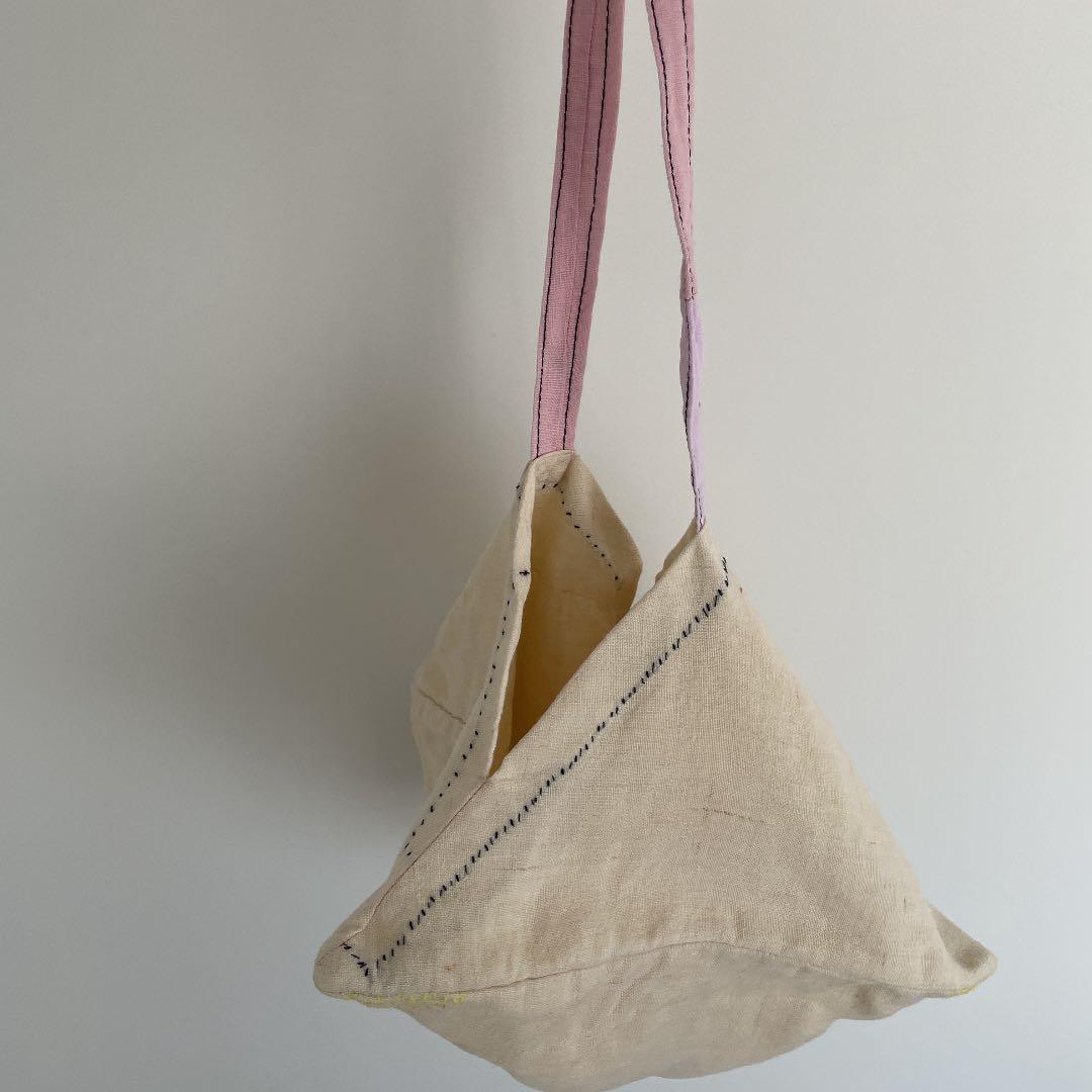 作家もの　布バッグ　ギャラリーで購入