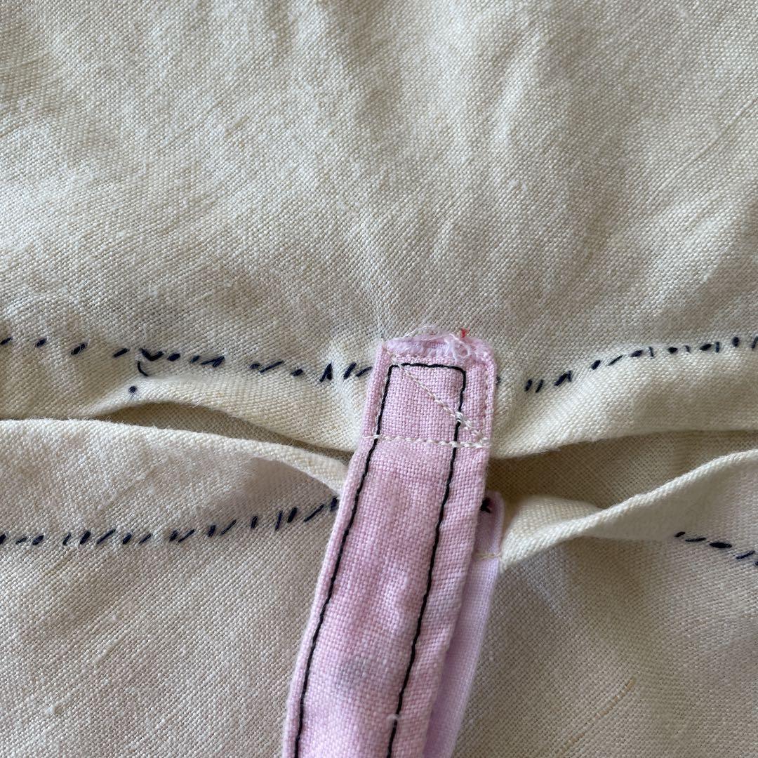 作家もの　布バッグ　ギャラリーで購入