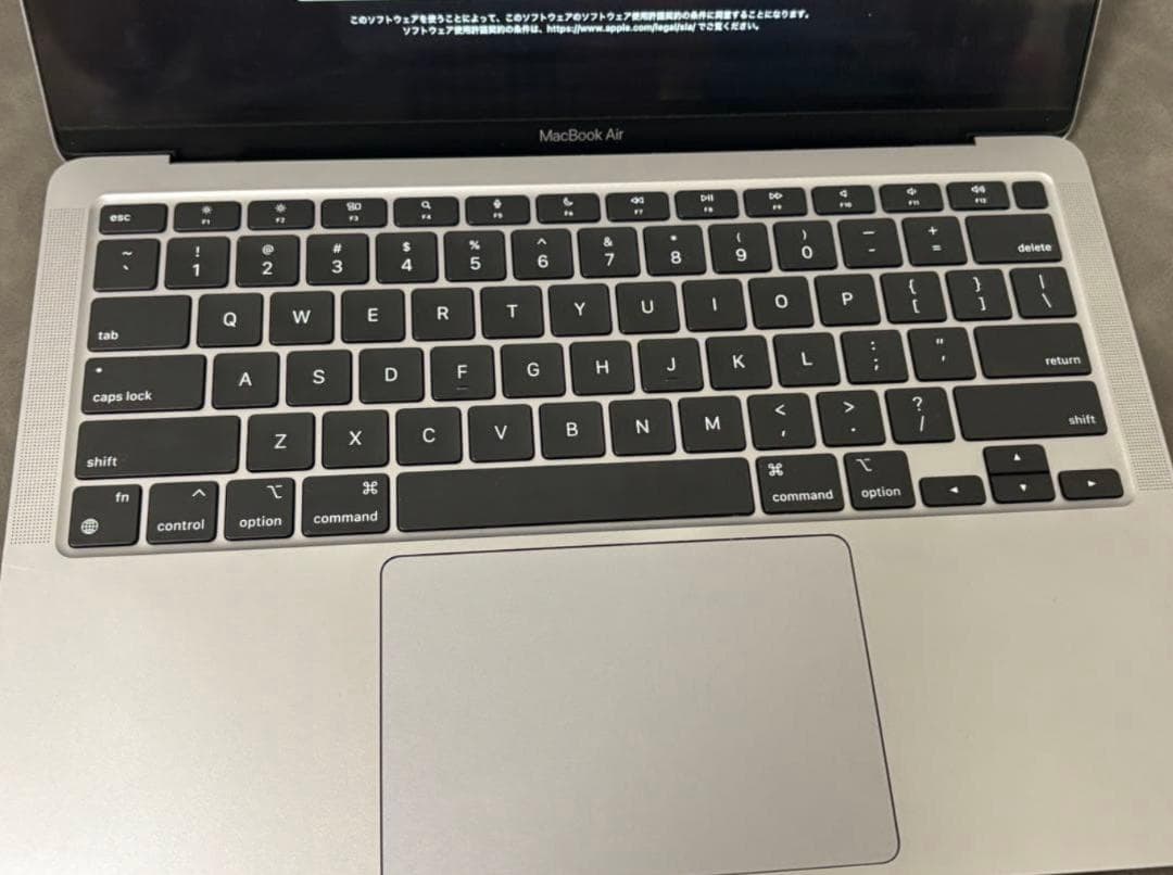 MacBook Air M1 英語配列 US