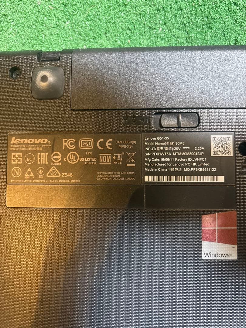 Lenovo G51-35 ノートPC レノボ