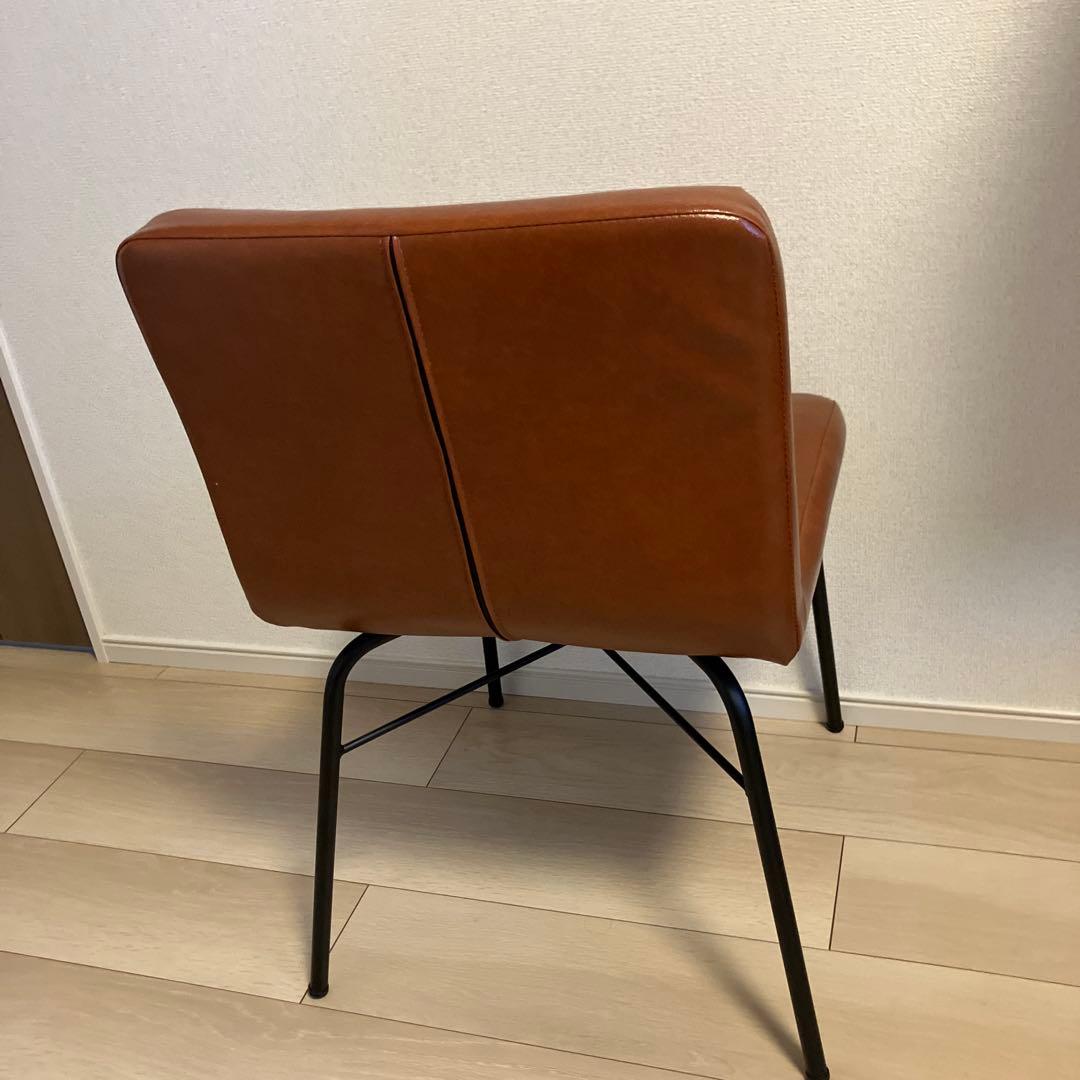 niko and ... ブラウンチェア 背もたれ付き