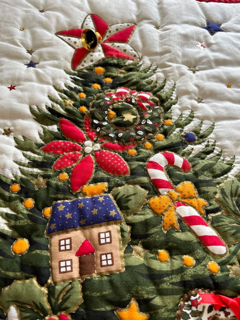 ヒロミ　クリスマスタペストリー　大　ハンドメイド