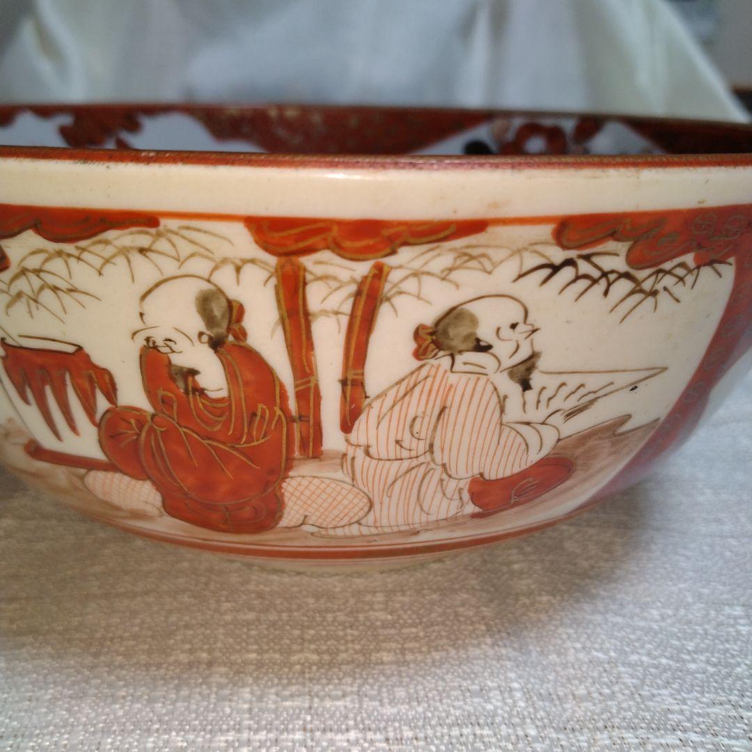 骨董　レトロ　九谷焼　九谷造　古美術　菓子器　鉢