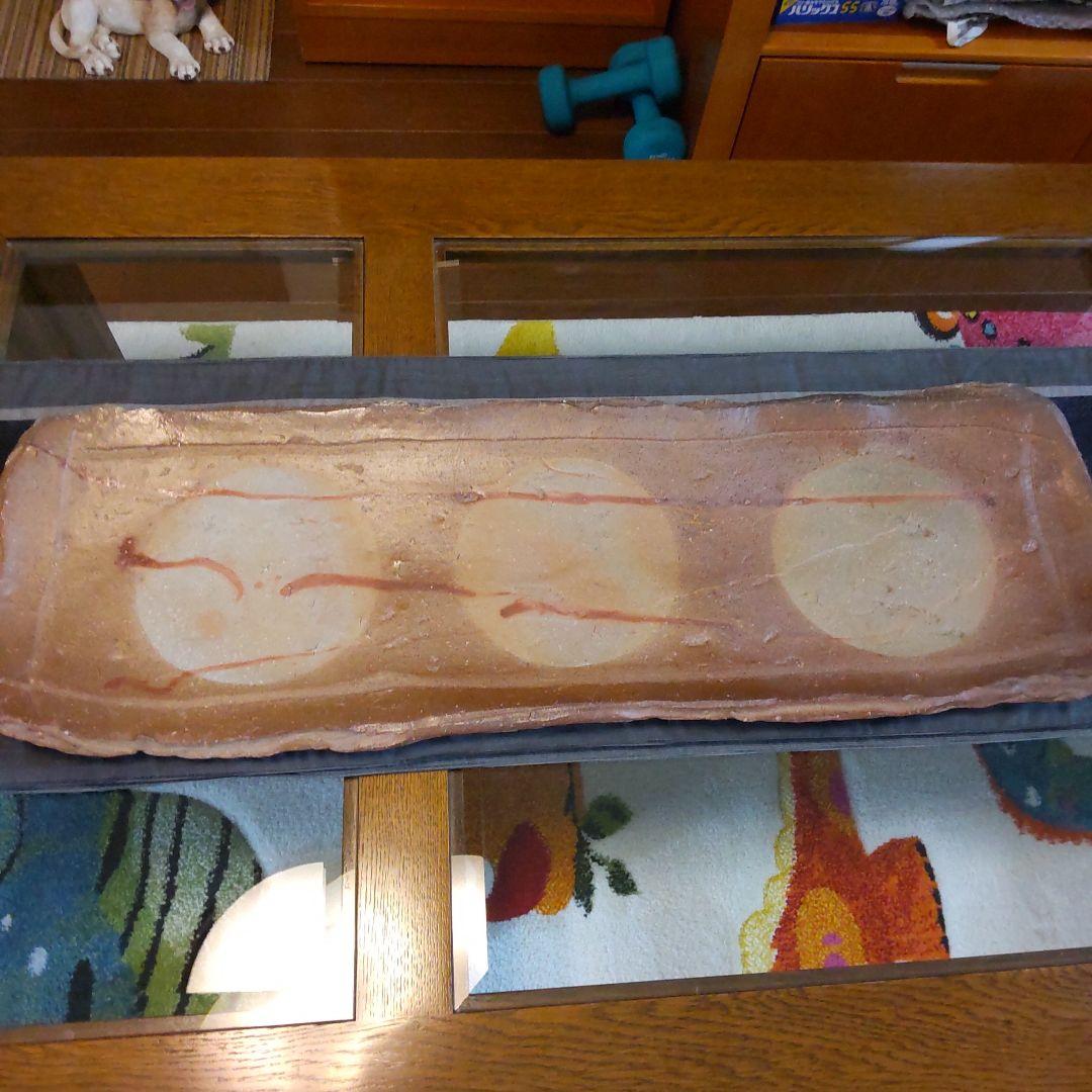 迫力　長方皿　大　10　備前焼