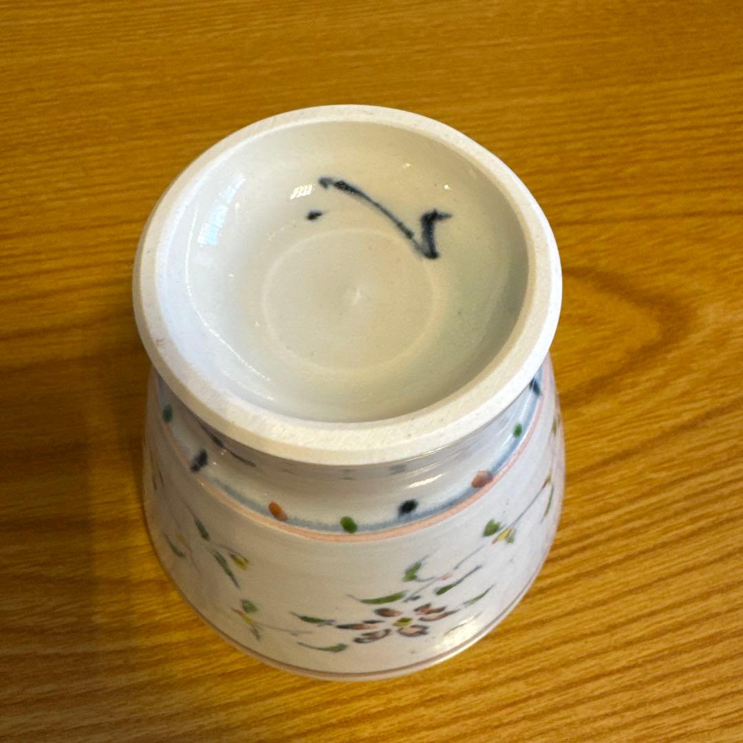 藤田佳三　染付色彩　マルチカップ　コップ　湯呑み