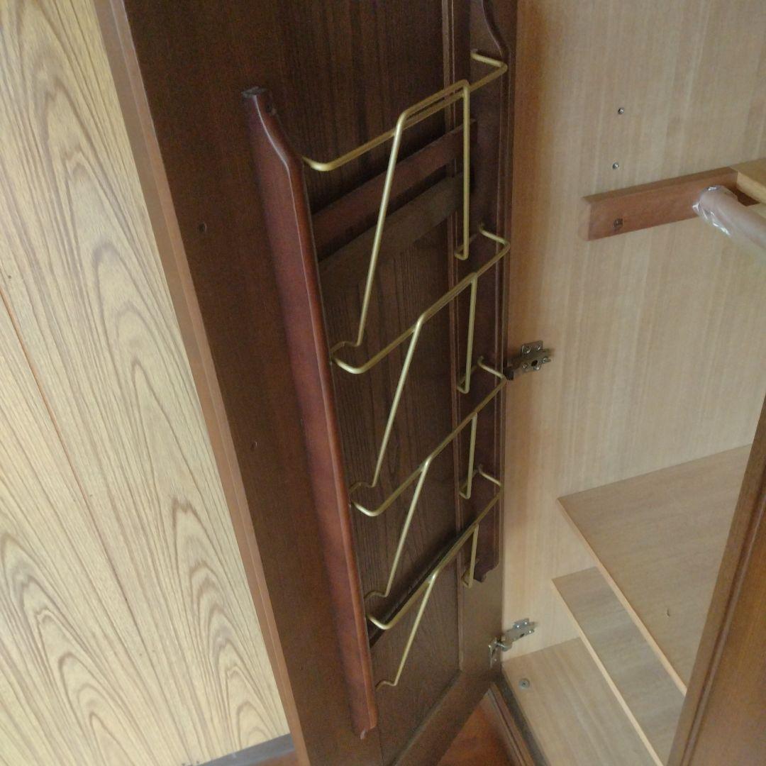 ワードローブ　タンス　ロッカー　木製　府中家具　引取限定