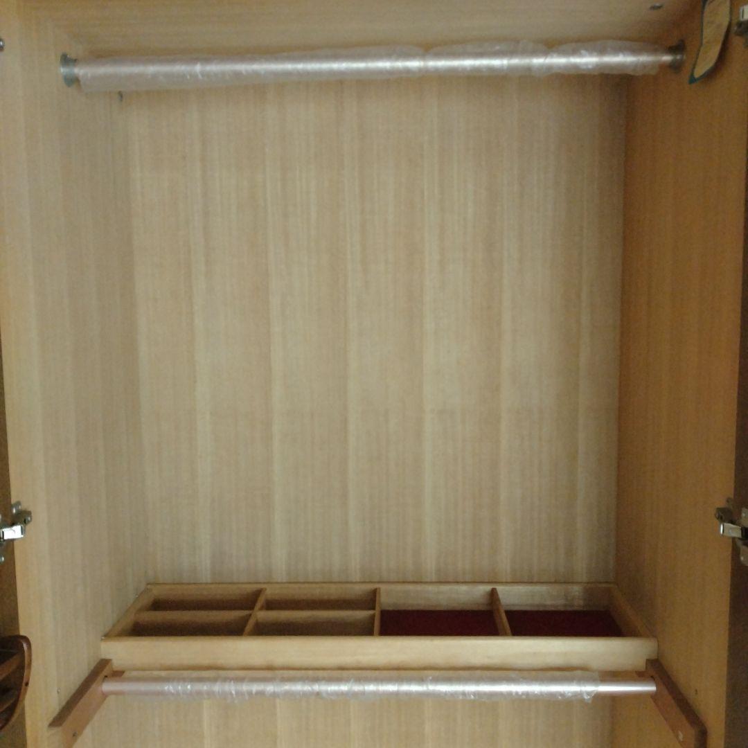 ワードローブ　タンス　ロッカー　木製　府中家具　引取限定