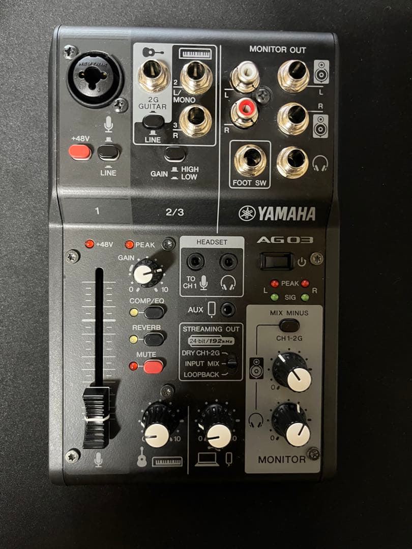 YAMAHA　AG03MK2 黒