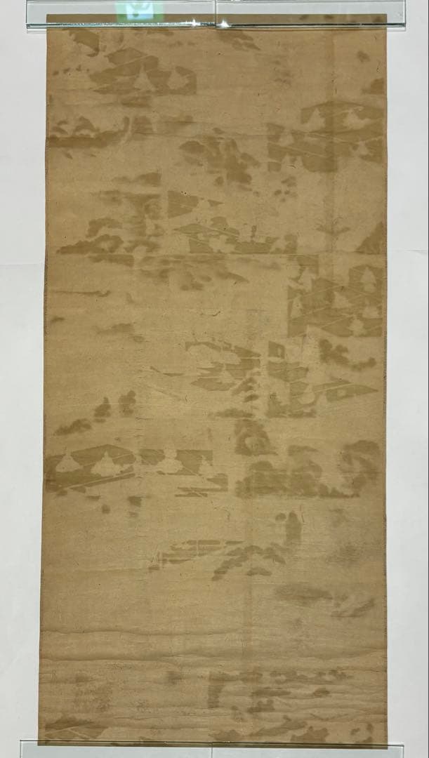 「北野天神縁起絵伝」彩色木版画 1枚|北野天満宮 神社 木版画 江戸時代