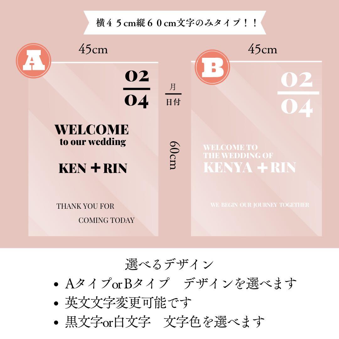 コッパースタンド用ウェルカムボード