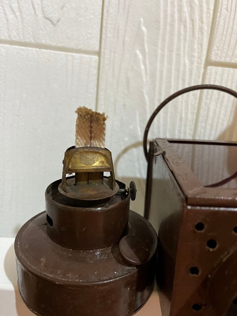 古いランプ　昭和レトロ　アンティーク　ビンテージ