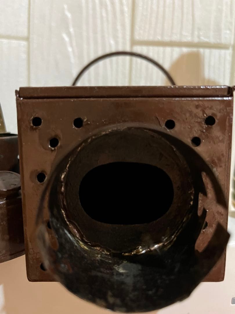 古いランプ　昭和レトロ　アンティーク　ビンテージ