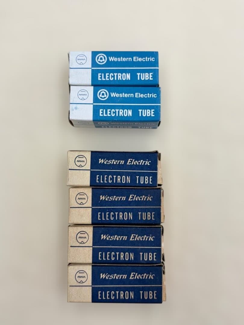 Western Electric 407A 真空管 ６本セット