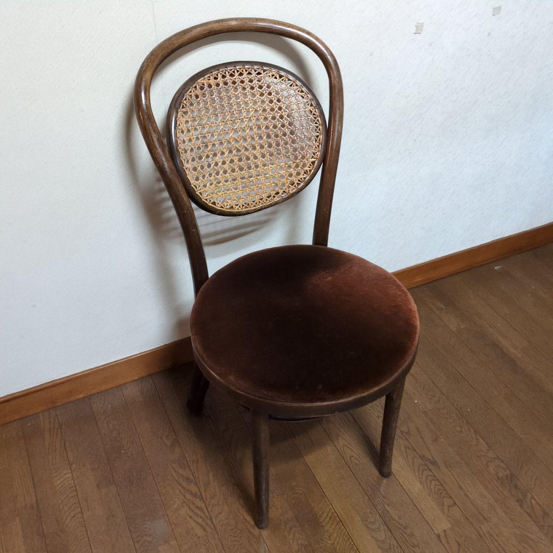 オールドマルニ　maruni ベントウッド チェア2脚 籐 椅子 ラタンB