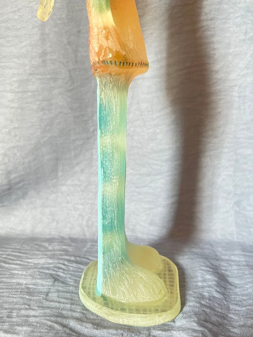 造形作家　ナスマサタカ　ビッグぷーちゃんエンジェル（オレンジ系）