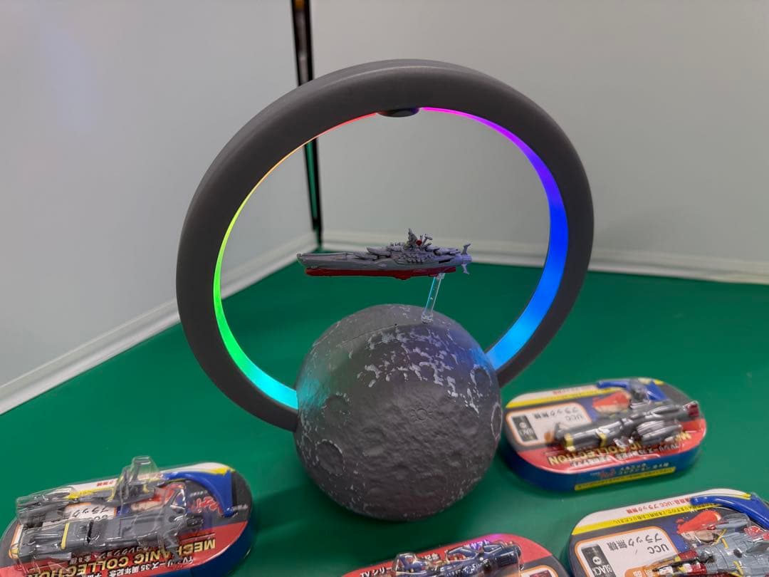 全8種 宇宙戦艦ヤマトメカニックコレクション LEDスピーカーディスプレー台付き