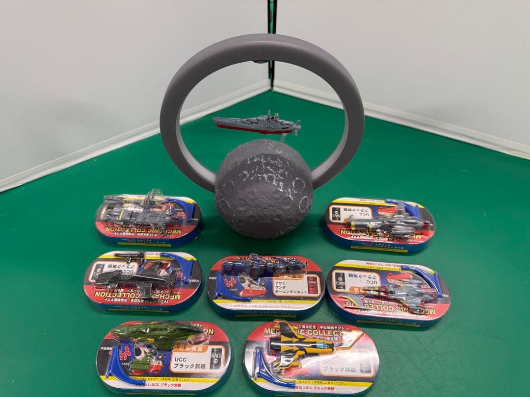 全8種 宇宙戦艦ヤマトメカニックコレクション LEDスピーカーディスプレー台付き