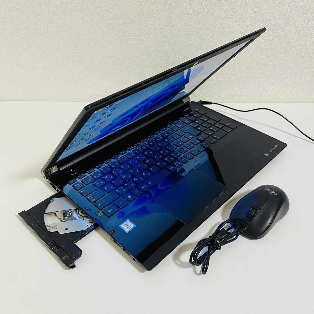 Y859 TOSHIBAノートパソコンSSD高速第6世代 WEBカメラWin11