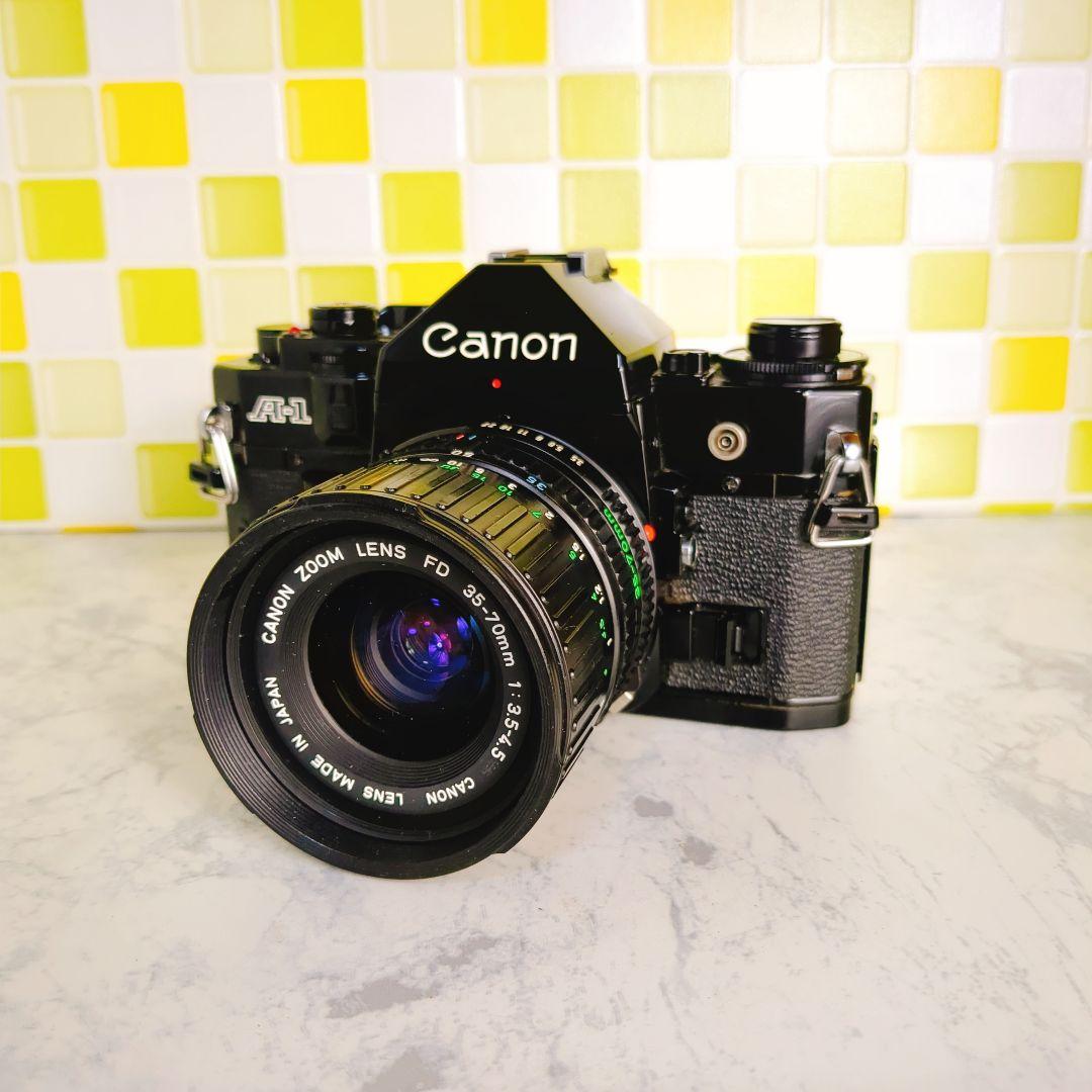 Canon A-1 フィルム一眼レフカメラ レンズキット