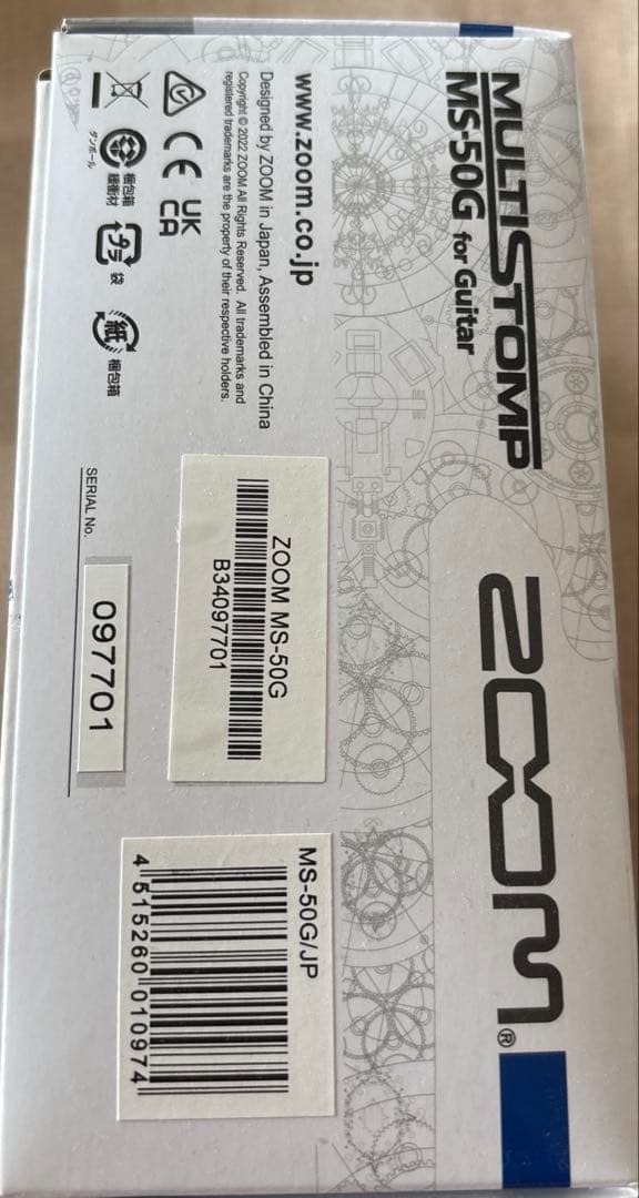 ZOOM MULTISTOMP MS-50G for Guitarマルチストンプ