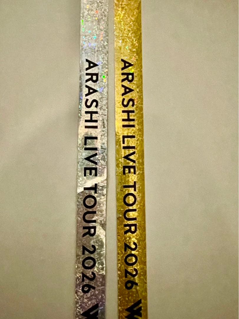嵐　We are ARASHI 札幌ライブツアー2026 金・銀2本セット