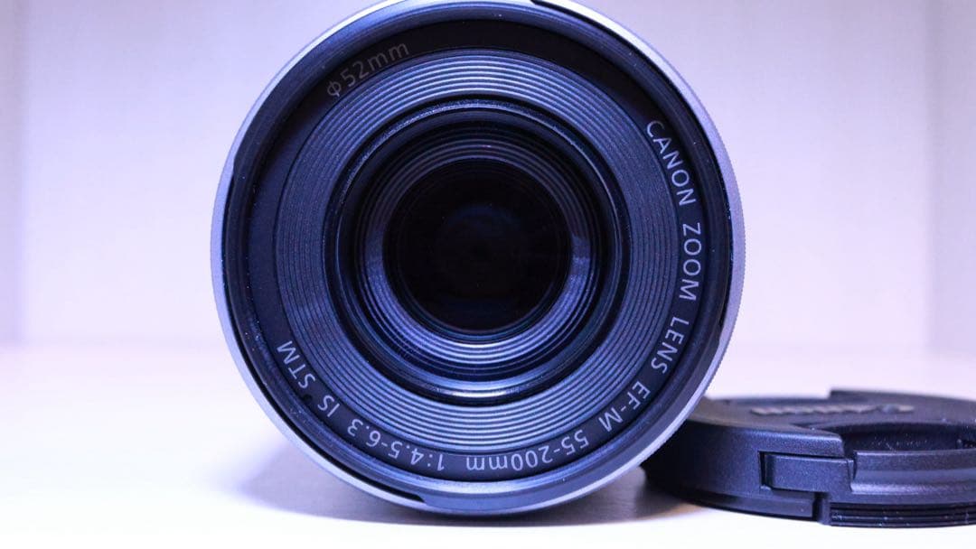 Canon ef-m 55-200mm ズームレンズ IS \"