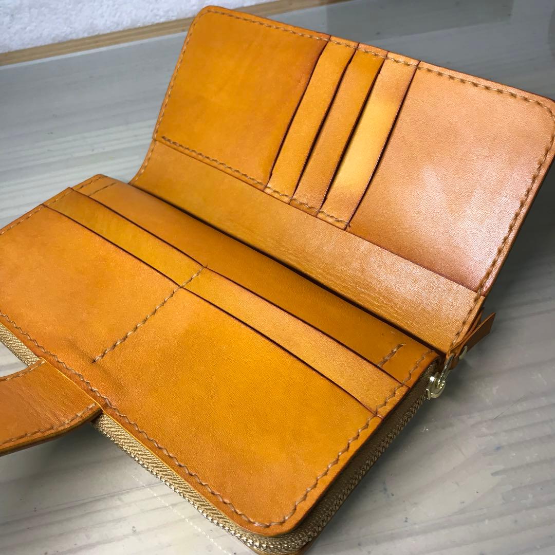 こだわり過ぎな周さんの財布♪（キャメル）