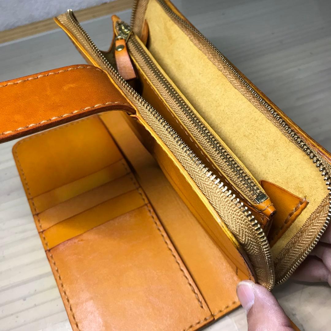 こだわり過ぎな周さんの財布♪（キャメル）