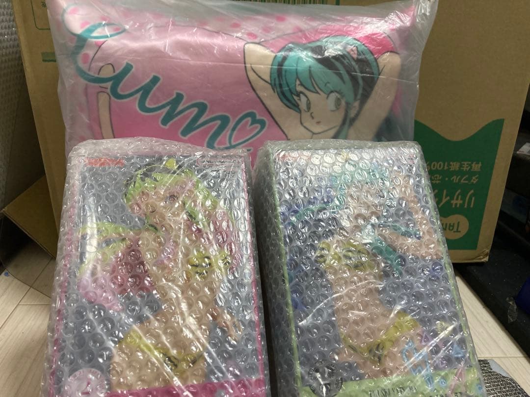 【新品未開封】うる星やつら　クッション　フィギュア　3個セット