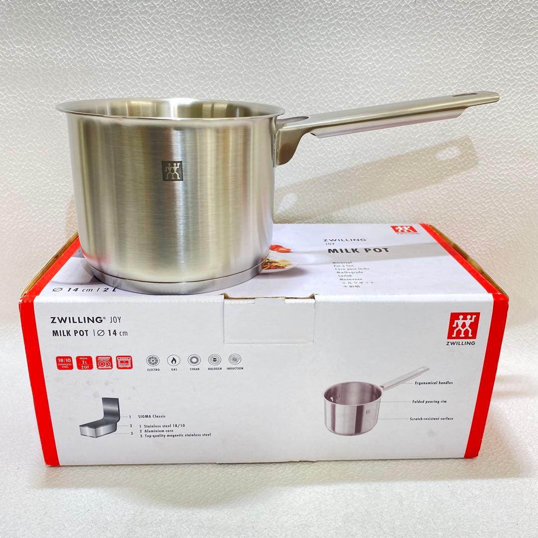 ZWILLING ツヴィリング ジョイ ミルクポット 片手鍋 14cm 2ℓ